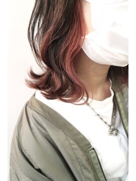 ジャコ ヘアー(jako HAIR) 【jako】イヤリングカラー ブラッドオレンジ