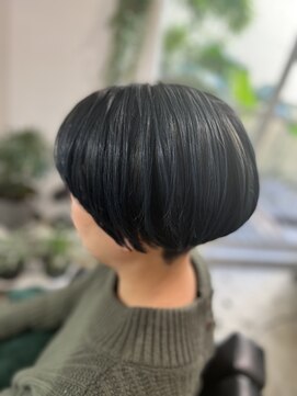 ツムグ 代官山店(TUMUGU) くすみブルー/韓国マッシュ/マッシュ/ダークアッシュ/ハイライト