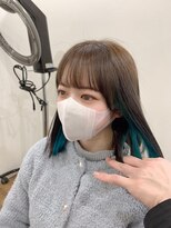 ルシェル(LeCiel)&nbsp;【安定のかわいい人気ボブ】インナーカラーをプラス可愛いボブに