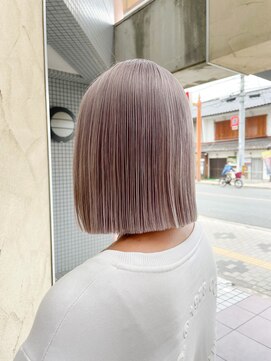 タイドヘア 茨木店(TIDE HAIR) とろみホワイトパール