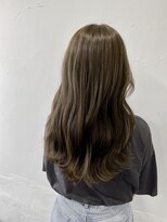 プルエクステのお店ネクスト(NEXT)&nbsp;#オリーブグレージュ #透明感カラー #ケアカラー