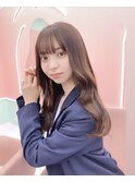 【girland】マロンブラウン 韓国風/レイヤーカット