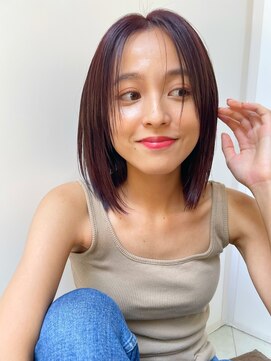 ミィ 表参道(mee.) 【mee.】 軽めに可愛くなるヘアスタイル