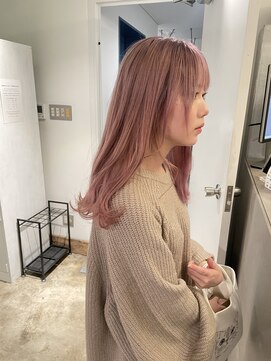 ザ オーダー(THE ORDER) ピンクミルクティーカラー/ケアブリーチ/ハイトーンカラー