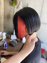 トト 船橋店(toto.)&nbsp;黒髪/グレーベージュ/レイヤーロング/前髪パーマ[西船橋/津田沼]