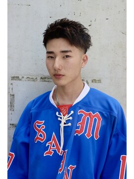 アンサー 千葉中央(UNSER prod by THE DAY) アップバングフェードジェットモヒカン