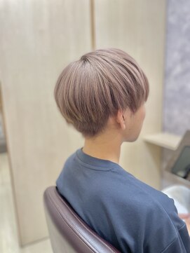 ヘアアンドメイク マオ(HAIR&MAKE MA`O) 王道ミルクティーカラー