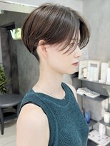 ヴェイン 渋谷(vain)&nbsp;大人かっこいい小顔ひし形ショート黒髪渋谷原宿