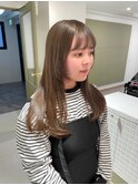 【emme×石崎 】ロングレイヤーカット×姫カット/顔周りカット