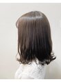 グラフィー(graphy) 【シアグレージュ】低トーンでも光に透ける透明感のあるカラー