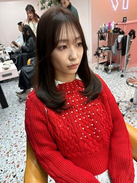 ボタン シブヤ(VOTAN SHIBUYA) 韓国ヘア/前髪カット/顔まわりカット/くびれヘア