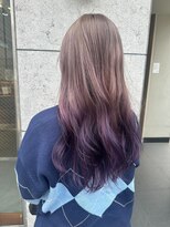 ニール シトロン 名古屋 伏見 丸の内(NEELU citron)&nbsp;【Neeluscuro_yuna】グラデーションパープル