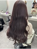 【LICCA 伊崎優李】ピンクベージュ/韓国ヘア/ウェーブ