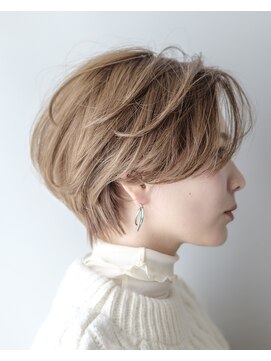 ルプラ ガーデン(le-pla garden) ミルクティーベージュ#ショート#ケアブリーチ#ダブルカラー#豊橋