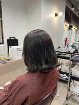 コワファーストナガサキシャンプーボーイ(COIFF1RST NAGASAKI SHAMPOO BOY)&nbsp;ぱつっとレイヤーボブ