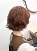 ボブパーマスパイラルパーマプードルパーマレディース奥東 巧真