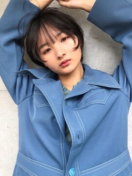 ネス(ness) インナーカラーイヤリングカラーダブルカラーベージュカラー韓国