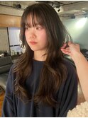 【あきら】ロングレイヤーカットハッシュカットハイレイヤー