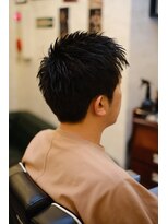 ブロートーキョーバーバーショップ 神田店(Bro Tokyo BARBERSHOP)&nbsp;【神田】長さ参考/スパイキーショート