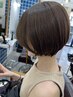 【メンテナンスに♪】デザインカット＋カラー(リタッチ) ￥7900