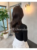 milk chocolate ミルクチョコレート　WAVEレイヤー