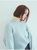 大人女子まとまり艶ボブカット