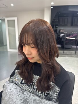 ジーナリア(Xena ria) 《rena》ブリーチ無しWカラーでできるほんのりピンクブラウン