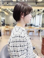 ロンド エメ 柏(Lond aimer)&nbsp;イメチェンショート×外ハネボブ×美髪×ワイドバング/柏