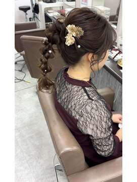 セットサロン ベル(Belle) 編みおろしポニー