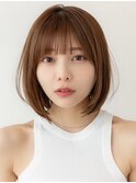 20代30代かわいい/顔周りレイヤー/髪質改善/髪質改善ストレート
