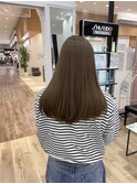 【ブリーチなしダブルカラー】オリーブベージュ