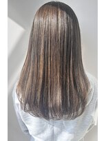 アルファ(Hair Salon alpha) 【大人可愛い×透明感】ハイライト×シアーベージュ