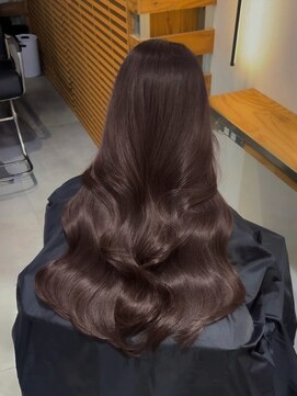 エトバイイオエ(et by ioe) 黒髪/ボブルフ/ネビージュ/小顔/ワンレン/髪質改善/グレージュ