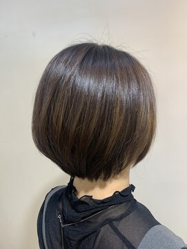 アズールサン 草加西口店(azule-sun) ショートボブ,ショコラブラウン