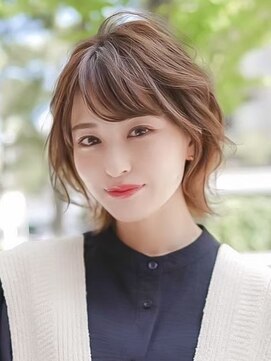 ギークス(GEEKS) 【GEEKS渋谷】くびれボブ/レイヤーボブ/ヌーディーカラー/秋ヘア