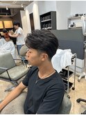 フェザーショート/サーフカール/シャドウパーマ/men's/船橋