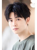 MEN'S  ELSA  神戸三宮【メンズ　エルサ】 フェザーパーマ 大人 短髪 ツーブロック