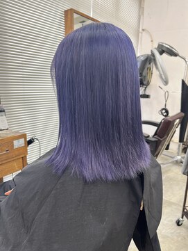 アジールヘア 北千住駅西口店(agir hair) ディープラベンダーカラーkitasenju