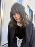 【草加/ヘアークリアー】アッシュベージュ/ゆるふわ