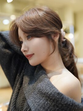 ビュートリアム 福岡(BEAUTRIUM) "大人の上品さとオシャレ感をだす"結んでも可愛いレイヤーカット