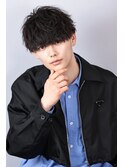 【心斎橋メンズ】　刈り上げマッシュ/束感ヘア/朝ラク/20代30代