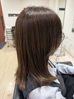 エース(ACE)&nbsp;外はねミディアム×ベージュ