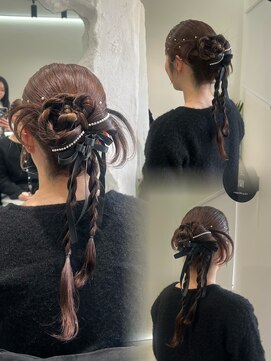 マグノリアユーラン(magnolia玉蘭) ヘアアレンジ