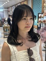 ザザ シンジュク(ZA/ZA shinjuku)&nbsp;レイヤーカット/顔周りカット/顔周りレイヤー