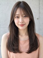 フレイムス ヘア アンド リラックス 高崎駅西口店(Frames hair&relax)&nbsp;＊20代30代40代★韓国大人可愛いモテ髪ワンカールレイヤーロング