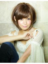 アフロート ディル(AFLOAT D'L)&nbsp;《AFLOATディル裕二朗》小顔にみせるボリュームショートヘア