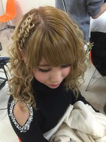 エヌエービー 池袋店(N.A.B.) リボン編み(ヘアセット)