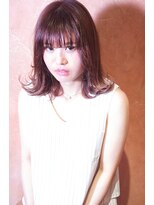 ユニーク(UniQ)&nbsp;【UniQ 中平 亮】外ハネ×ウェット質感の今っぽボブ！