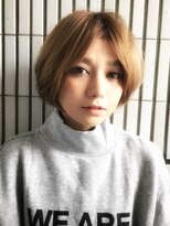 AnFye for prco　ナチュラルストレート×透明感のあるゆるボブ