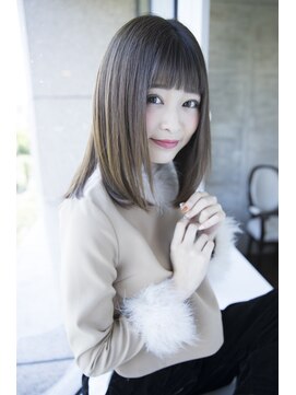 エストリア 栄店(ESTREA) エストリア栄店 オトナ可愛い流し前髪ワンカールby平岩